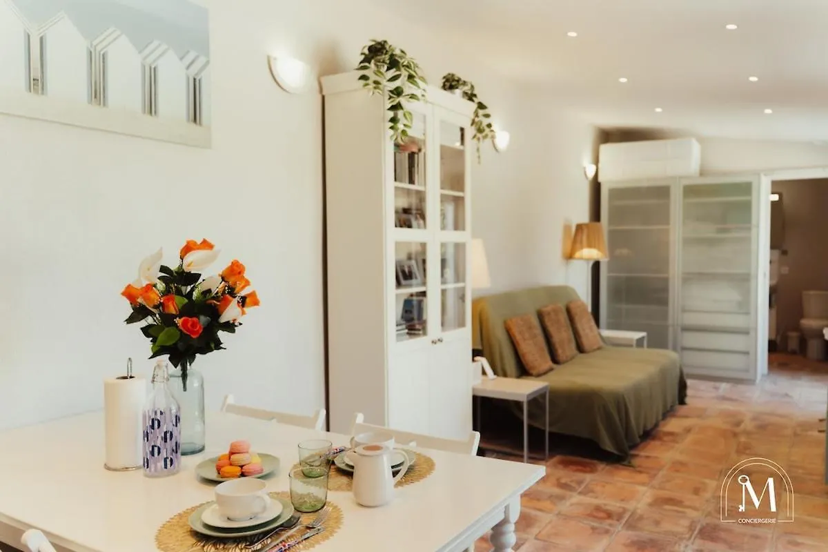 Apartment Studio A Sanary Avec Piscine Privee